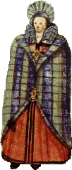 XVII wieczny arisaid - ilustracja: Hieronymous Tielssch